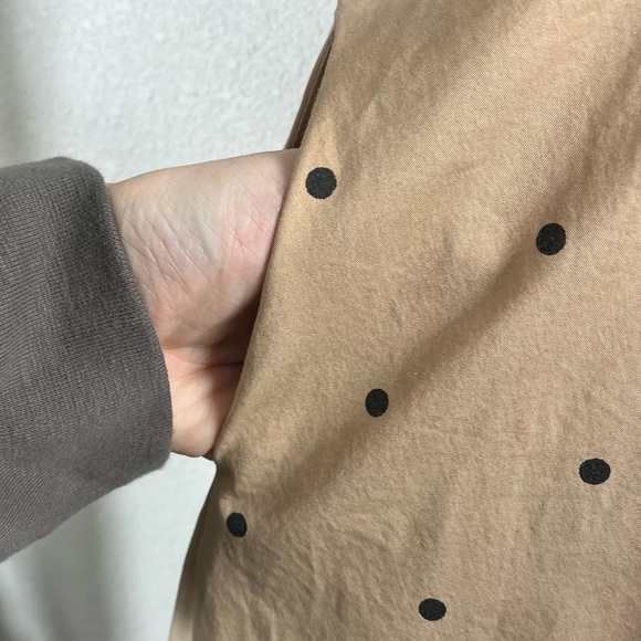 WYATT WYLDE Veronica Midi Dress in Khaki Spot - Picture 9 of 12